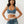 True Religion Elastic Band Denim Bra Top Blue Radiance