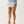 True Religion Sadie Mini Skirt Flap Misty Ocean