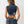 True Religion Denim Cropped Vest Sup T Twilight Teal