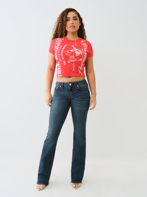 True Religion Becca Mid Rise Bootcut Big T Twilight Indigo-True Religion