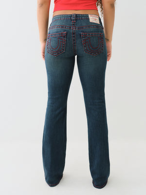 True Religion Becca Mid Rise Bootcut Big T Twilight Indigo-True Religion
