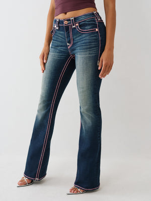 True Religion Jeans Becca Cut Flap Rope Stitch Jazz Lounge