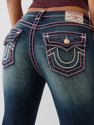 True Religion Jeans Becca Cut Flap Rope Stitch Jazz Lounge