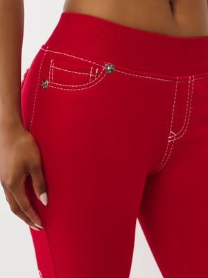 True Religion Sweatpants Anniversary Lr Big T Scarlet Sage