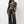 True Religion Hoodie Applique Shrunken Plaid Black / White Plaid
