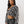 True Religion Hoodie Applique Shrunken Plaid Black / White Plaid