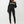 True Religion Sweater Logo Off Shoulder Jet Black