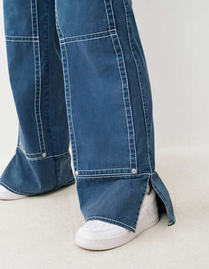 True Religion Bobbi Baggy Carpenter Big T Sargasso Sea