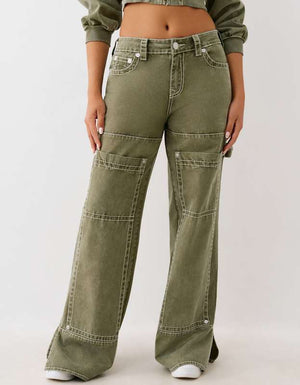 True Religion Bobbi Baggy Carpenter Big T Kalamata