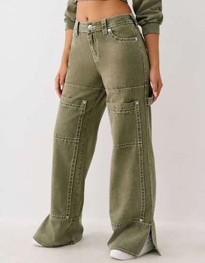 True Religion Bobbi Baggy Carpenter Big T Kalamata