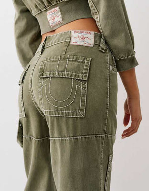 True Religion Bobbi Baggy Carpenter Big T Kalamata