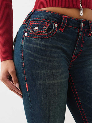 True Religion Jeans Jennie Mr Lurex Sup T Flap Diamond Glint