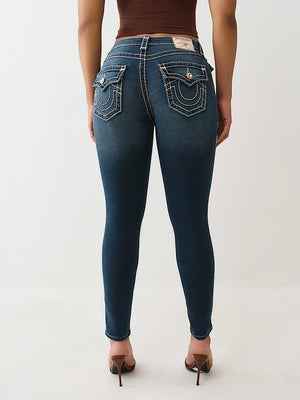 True Religion Jeans Jennie Skinny Flap Sup T Frost Veil