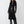 True Religion Faux Fur Duster Cardigan Jet Black
