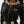 True Religion Hoodie Crystal Velour Shrunken Jet Black