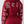 True Religion Hoodie Crystal Relaxed Zip Rhubarb Red