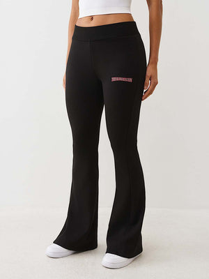 True Religion Pants Rainbow Hs Stitch Bootcut Jet Black