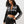 TRUE RELIGION JACKET APPLIQUE JET BLACK