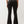 TRUE RELIGION SWEATPANTS VELOUR BOOTCUT JET BLACK