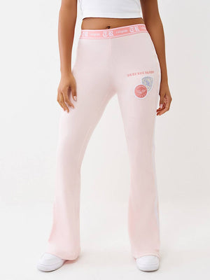 TRUE RELIGION SWEATPANTS VELOUR BOOTCUT MARY ROSE