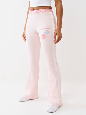 TRUE RELIGION SWEATPANTS VELOUR BOOTCUT MARY ROSE