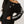 TRUE RELIGION DRESS BRANDED OFF SHOULDER JET BLACK