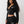 True Religion Hoodie Crystal Wing Shrunken Hood Jet Black