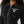 True Religion Hoodie Crystal Wing Shrunken Hood Jet Black