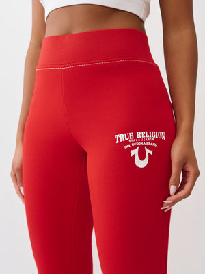True Religion Sweatpants Crystal Wing Big T Mr Pnt Barbados Cherry