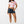 True Religion Top Sporty Ruched Keyhole Fairytale Pink