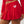 True Religion Skort Pleated Mini Salsa Red