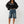True Religion Jacket Crystal Branded Nylon Jet Black