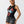 True Religion Top Cr Branded V Notch Racer Tank Jet Black