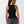 True Religion Top Cr Branded V Notch Racer Tank Jet Black