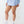 TRUE RELIGION SKIRT MINI VINTAGE WASHED ENDLESS SKY
