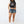 True Religion T-Shirt Contrast Raglan Bby Black/White