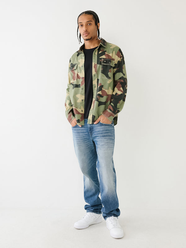 True Religion Big T Shirt Workwear Camo