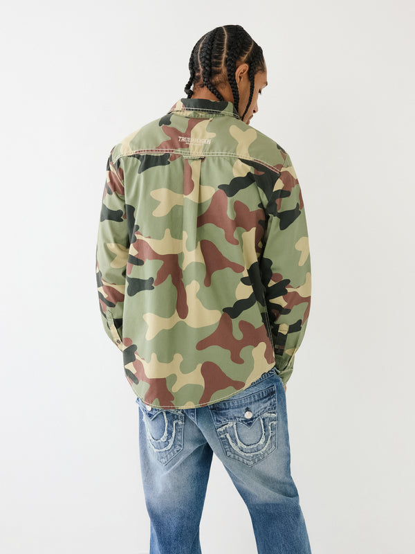 True Religion Big T Shirt Workwear Camo