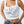 True Religion Top Crystal Printed Rib Tank White