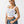 True Religion Top Crystal Printed Rib Tank White