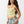 True Religion Top Crystal Printed Rib Tank Lemon