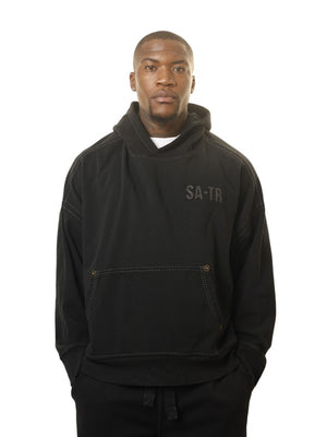 True Religion Sebastien Ami X Tr Hoodie Logo Black-True Religion