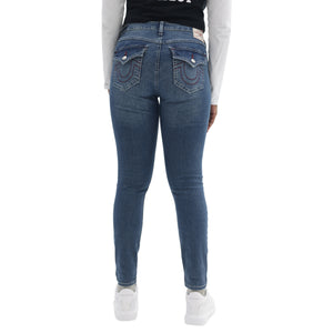TRUE RELIGION JENNIE SN MR FLAP SKINNY MEDIUM BONECHILL WASH-True Religion