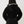 TRUE RELIGION JACKET HIGH SHINE FOIL HOODED PUFFER JET BLACK