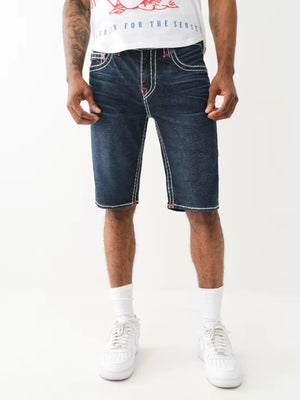 True Religion Ricky Shorts Super T Dark Wash-True Religion