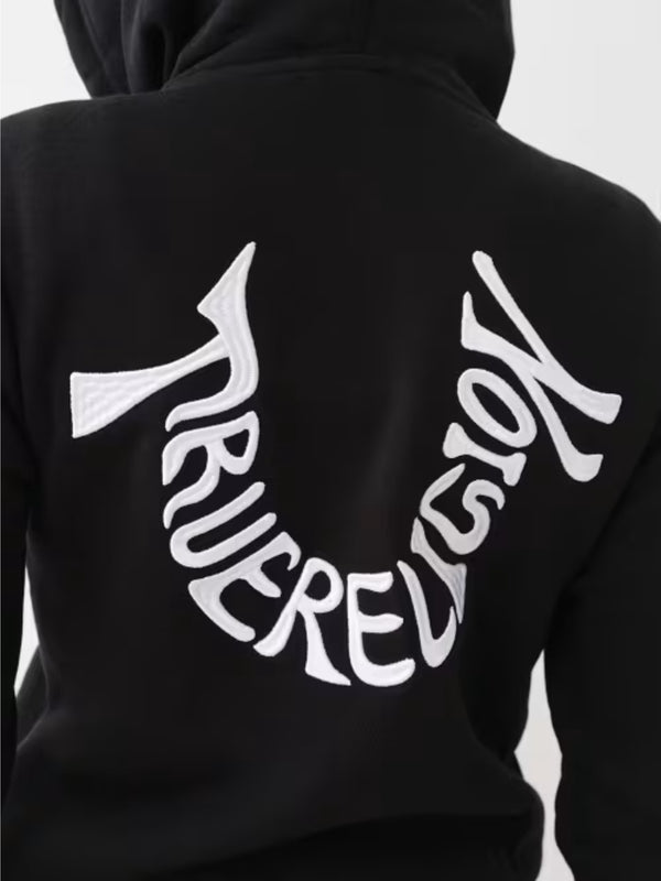 True Religion Hoodie Horseshoe Black