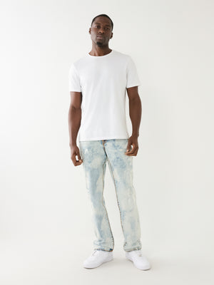 True Religion Ricky Jeans Flap Rips Light Wash-True Religion