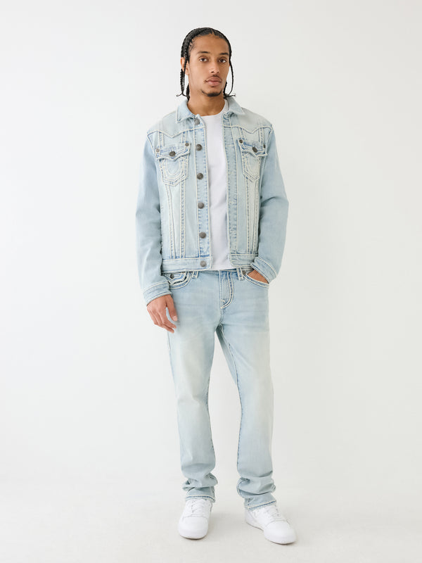 True Religion Ricky Jeans Rope Stitch Kolari Light Wash