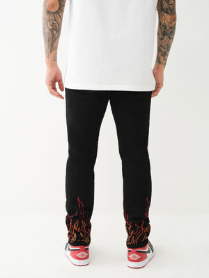 True Religion Rocco Jeans Flap Body Rinse-True Religion