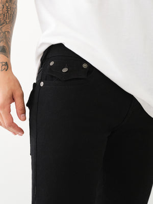 True Religion Rocco Jeans Flap Body Rinse-True Religion